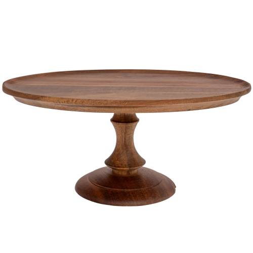 ΞΥΛΙΝΟΣ ΟΒΑΛ ΔΙΣΚΟΣ ΣΕΡΒΙΡΙΣΜΑΤΟΣ ΜΕ ΠΟΔΙ 26Χ16Χ11,5ΕΚ