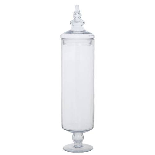 ΔΙΑΦΑΝΟ ΓΥΑΛΙΝΟ ΒΑΖΟ ΜΕ ΠΟΔΙ AND ΚΑΠΑΚΙ Φ14Χ60ΕΚ