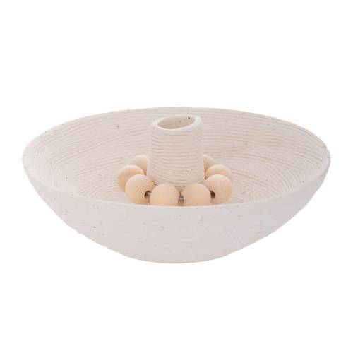 ΛΕΥΚΟ ΚΕΡΑΜΙΚΟ ΚΗΡΟΠΗΓΙΟ ΜΕ ΞΥΛΙΝΕΣ ΧΑΝΤΡΕΣ 14Χ14Χ5,5ΕΚ