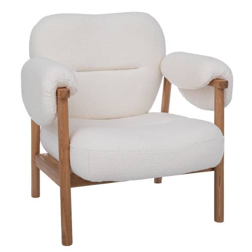 ΠΟΛΥΘΡΟΝΑ ΚΑΦΕ ΞΥΛΙΝΗ ΜΕ ΚΡΕΜ ΜΠΟΥΚΛΕ ΥΦΑΣΜΑ 83Χ80Χ84ΕΚ