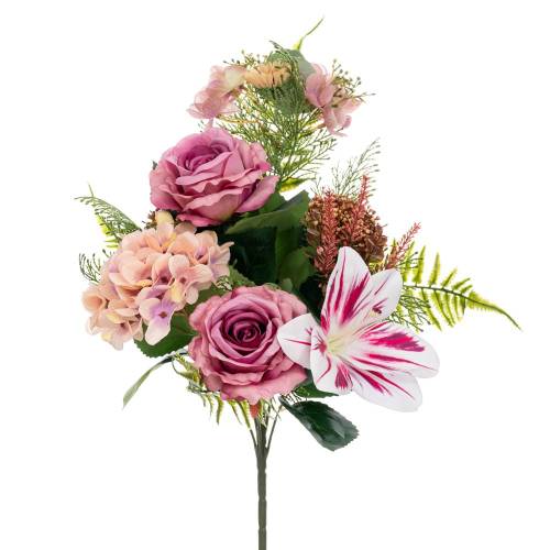 ΜΕΓΑΛΟ ΛΙΛΑ ΜΠΟΥΚΕΤΟ ΜΕ ΤΡΙΑΝΤΑΦΥΛΛΑ UV ΠΡΟΣΤΑΣΙΑ X11 57EK