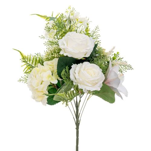 ΜΕΓΑΛΟ ΛΕΥΚΟ ΜΠΟΥΚΕΤΟ ΜΕ ΤΡΙΑΝΤΑΦΥΛΛΑ UV ΠΡΟΣΤΑΣΙΑ X11 57EK