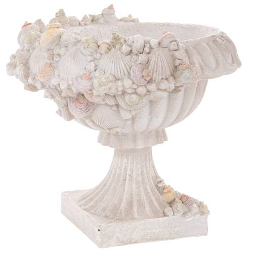 ΛΕΥΚΟΣ ΠΟΛΥΡΕΖΙΝ ΑΜΦΟΡΕΑΣ ΜΕ ΚΟΧΥΛΙΑ 33Χ32Χ29,5ΕΚ