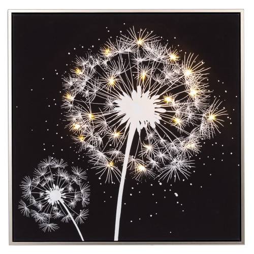 ΠΙΝΑΚΑΣ (ΠΙΚΡΑΛΙΔΑ) WITH LED LIGHT ΜΕ ΑΣΗΜΙ ΚΟΡΝΙΖΑ ΣΕ ΤΥΠΩΜΕΝΟ ΚΑΜΒΑ 60Χ60ΕΚ