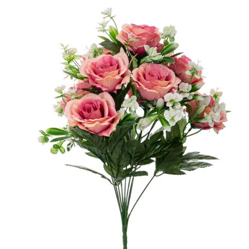 ΜΠΟΥΚΕΤΟ Χ10 ΜΕ ΡΟΖ ΤΡΙΑΝΤΑΦΥΛΛΑ 45ΕΚ