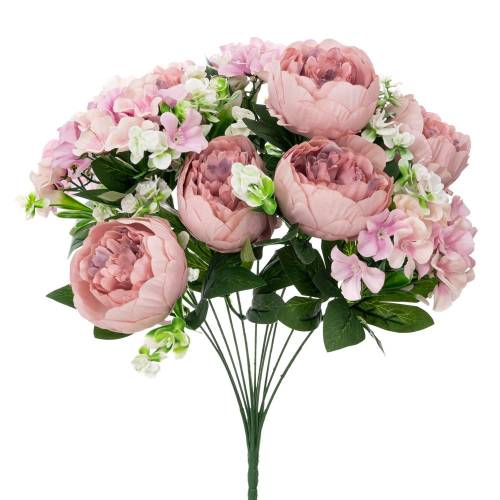 ΜΠΟΥΚΕΤΟ Χ12 ΜΕ ΡΟΖ ΛΟΥΛΟΥΔΙΑ 48ΕΚ