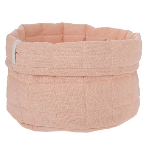 ΡΟΖ ΣΤΡΟΓΓΥΛΟ ΥΦΑΣΜΑΤΙΝΟ ΚΑΛΑΘΙ Φ24Χ15ΕΚ