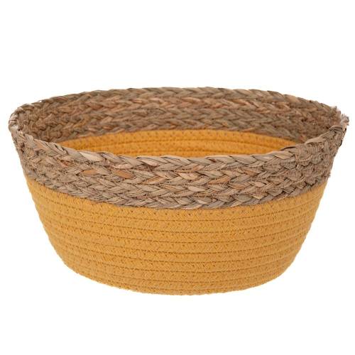 ΚΙΤΡΙΝΟ ΚΑΛΑΘΙ Φ24Χ12ΕΚ ΑΠΟ ΣΧΟΙΝΙ ΚΑΙ ΨΑΘΑ