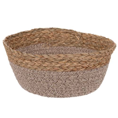 ΓΚΡΙ ΚΑΛΑΘΙ Φ24Χ12ΕΚ ΑΠΟ ΣΧΟΙΝΙ ΚΑΙ ΨΑΘΑ