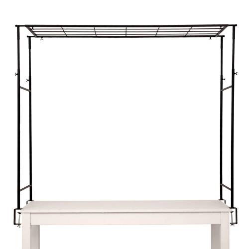 ΜΕΤΑΛΙΚΟ ΕΠΕΚΤΕΙΝΟΜΕΝΟ STAND ΤΡΑΠΕΖΙΟΥ ΜΑΥΡΟ 40Χ125 232ΕΚ X 98 181EK