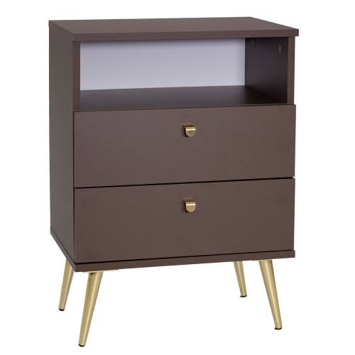 ΚΟΜΟΔΙΝΟ STOLIK ΚΑΦΕ 50Χ34Χ69ΕΚ