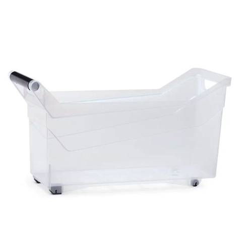 NUK ΔΙΑΦΑΝΟ ΠΛΑΣΤΙΚΟ ΑΠΟΘΗΚΕΥΤΙΚΟ ΚΟΥΤΙ ΜΕ ΡΟΔΑΚΙΑ 17LT 48Χ18Χ26 ΕΚ