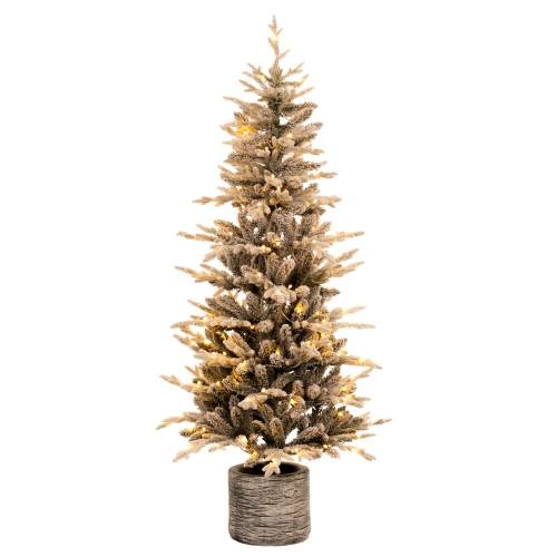 ΔΕΝΔΡΟ   PRE LIT ICELAND POTTED FIR   180ΕΚ ΜΕ 180 RGB LED ΛΕΥΚΑ AND ΠΟΛΥΧΡΩΜΑ ΛΑΜΠΑΚΙΑ