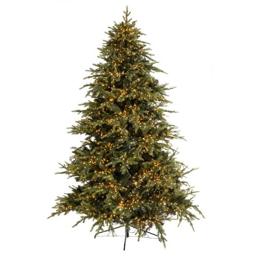 ΔΕΝΔΡΟ PRE-LIT ASPEN 210ΕΚ ΜΕ 3950 LED ΛΕΥΚΑ ΖΕΣΤΑ ΛΑΜΠΑΚΙΑ 8ΠΡΟΓΡΑΜΜΑΤΩΝ (PE+PVC)