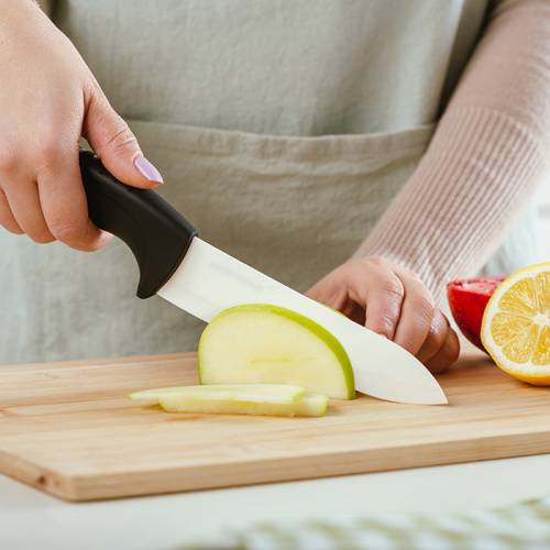 Μαχαίρι κεραμικό "Misty" με μαύρη λαβή 27cm