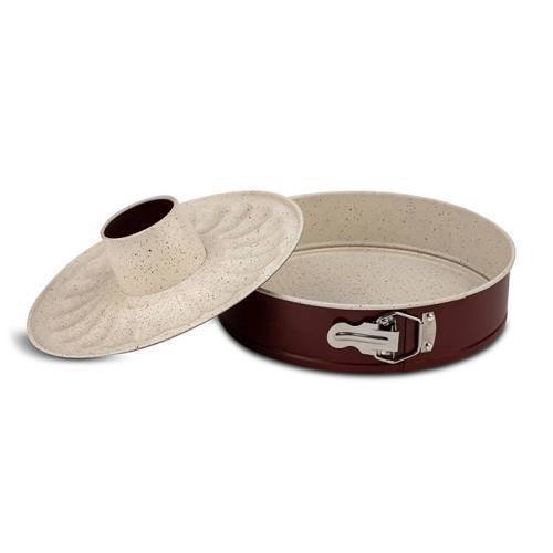 Φόρμα κέικ αποσπώμενη "Terrestrial" με αντικολλητική stone επίστρωση 28cm