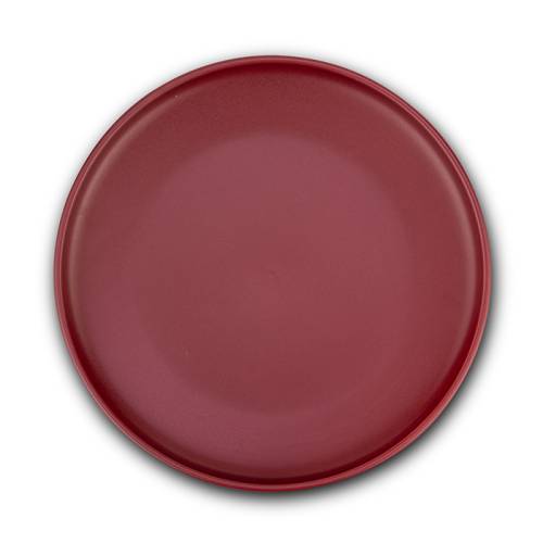 Πιάτο ρηχό stoneware "Soho" μπορντώ 27cm