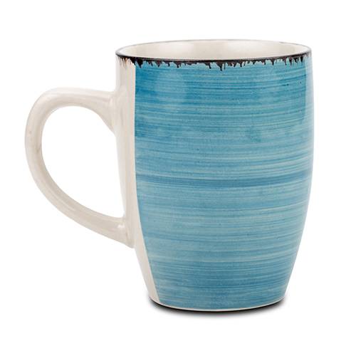 Κούπα stoneware "Lines Faded Blue" 350ml