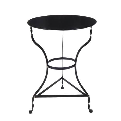 ΠΑΡΑΔΟΣΙΑΚΟ Τραπέζι - K/D - Μέταλλο Βαφή Μαύρο Ε-00018314 Ε8501,7