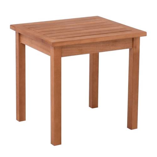 LUGANO Τραπεζάκι Βοηθητικό Ξαπλώστρας Οξιά, Βαφή Εμποτισμού Μελί Ε-00023669 Ε222,1W