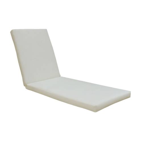 SUNLOUNGER Μαξιλάρι Ξαπλώστρας Ύφασμα Εκρού Water Repellent, Foam+Polyester Φερμουάρ-Velcro Ε-00014763 Ε2017