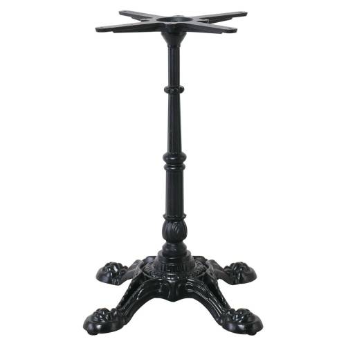 ΠΑΡΑΔΟΣΙΑΚΟ Πόδι Τραπεζιού 4-Νυχο Μαντέμι Μαύρο Βαρέως Τύπου Ε-00021133 Ε0761