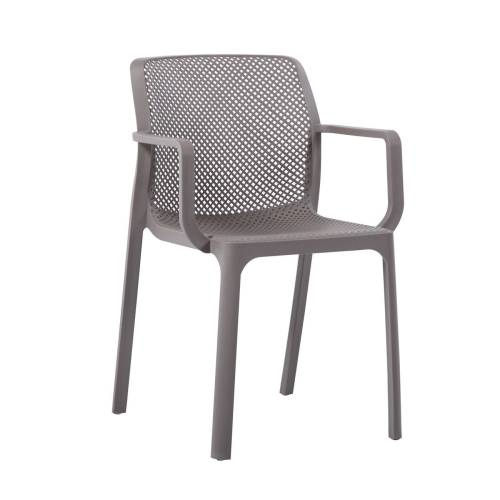 DORIAN Πολυθρόνα Κήπου Βεράντας PP-UV Sand Beige Ε-00021578 Ε381,3