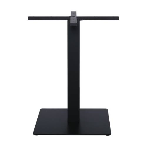 PRATO Βάση Τραπεζιού Μέταλλο Βαφή Μαύρο, Cross 60x60cm  (16,90kg) Ε-00022553 Ε065,1