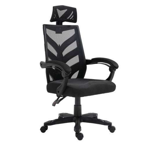 BF2980 Πολυθρόνα Γραφείου Διευθυντή, Mesh Μαύρο Ε-00023394 ΕΟ605,1