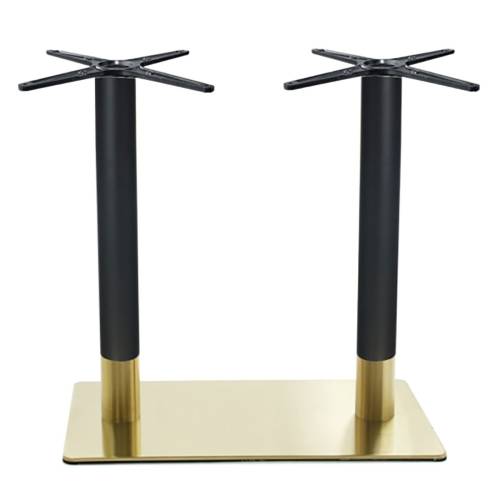 RIVA Βάση Τραπεζιού Μακρόστενη Gold Inox #201 - Black / 21,20 Kg Ε-00024684 ΕΜ671