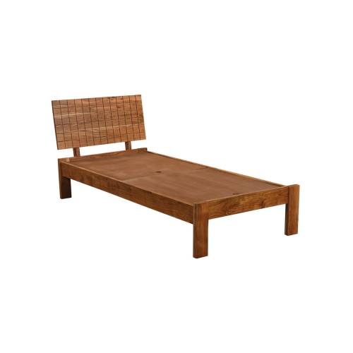 CAPITAL Κρεβάτι Μονό, για Στρώμα 90x200cm, Ακακία Φυσικό Ε-00025448 ΕΑ7120,2