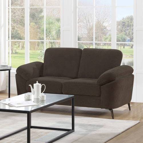 KATRINA Καναπές 2θ - Σαλονιού - Καθιστικού, Ύφασμα Καφέ, K/D Ε-00025509 Ε9446,23