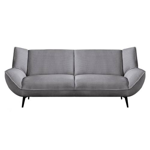 EMERALD Καναπές 3-θέσιος Σαλονιού - Καθιστικού, Ύφασμα Κοτλέ Γκρι Ε-00025962 Ε9418,23
