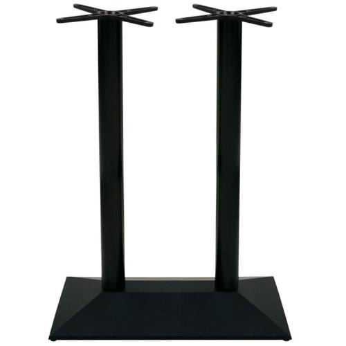 ΠΥΡΑΜΙΔΑ Βάση Τραπεζιού BAR Μακρόστενη Μαντέμι Μαύρο (16,00kg) Ε-00013838 Ε0731