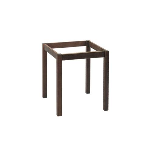 ΚΑΦΕΝΕΙΟΥ Βάση Τραπεζιού Οξιά Λυόμενη για Επιφάνεια 70x70cm, Βαφή Εμποτισμού Καρυδί Ρ-00002944 Ρ405,Ε2