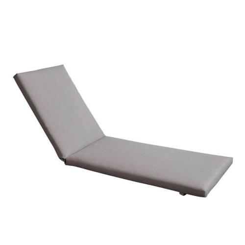 SUNLOUNGER Μαξιλάρι Ξαπλώστρας Textilene Γκρι με Φερμουάρ & Velcro (Foam+Polyester) Ε-00024472 Ε2017,91