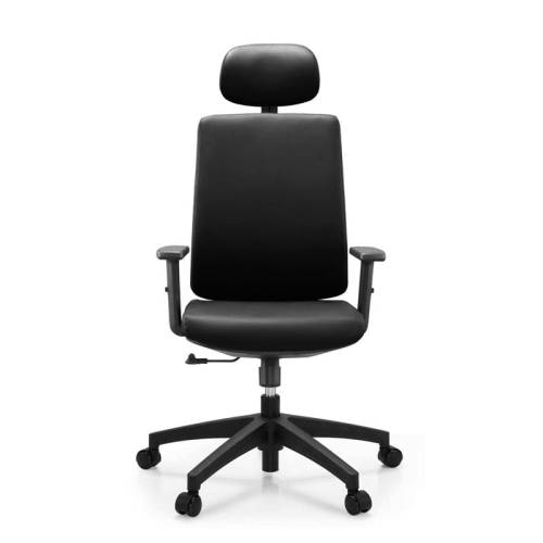 BF8200 Πολυθρόνα Γραφείου Διευθυντή, Pu Μαύρο Ε-00026641 ΕΟ623,1