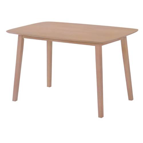 DOM Τραπέζι Τραπεζαρίας, Mdf Απόχρωση Oak Ε-00026206 Ε803,5