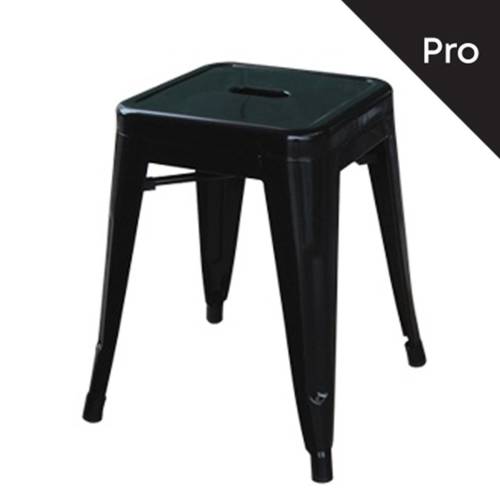 RELIX Σκαμπό-Pro, Στοιβαζόμενο, Μέταλλο Βαφή Μαύρο Ε-00015476 Ε5195,1