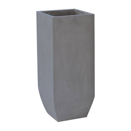 FLOWER POT-1  Cement Grey 25x25x60cm Ε-00023192 Ε6300,A