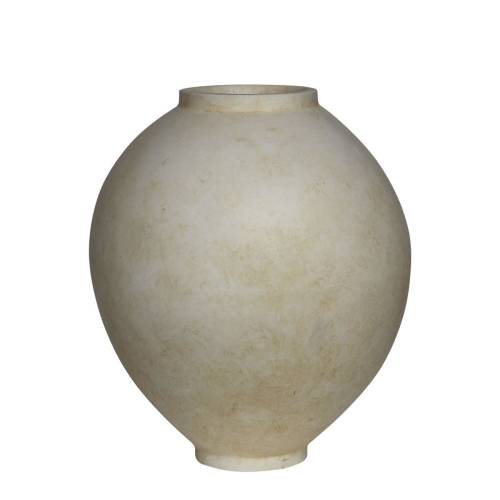 VASE-1 Βάζο Cement, Απόχρωση Beige Φ48x55cm Ε-00025129 Ε6401