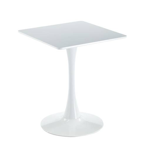 BREAK Τραπέζι MDF Άσπρο, Βάση Μέταλλο Βαφή Άσπρο Ε-00025782 ΕΜ837,2