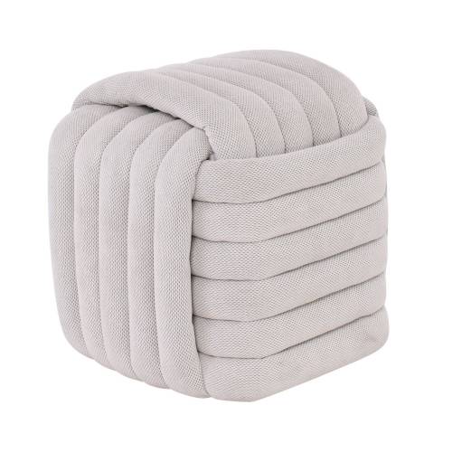 TAB Σκαμπό Βοηθητικό, Ύφασμα Απόχρωση Sandy Grey Ε-00025981 Ε7041,1