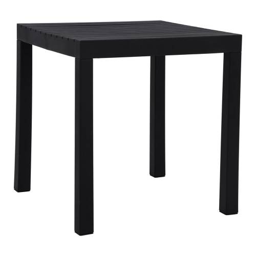 DALTON Τραπέζι Κήπου-Βεράντας Μέταλλο Βαφή Μαύρο, PP-UV Μαύρο Ε-00026241 Ε3155,1