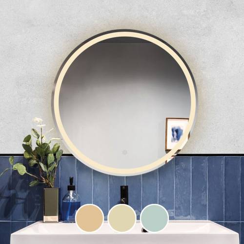 LED-2 Καθρέπτης Τοίχου - Φωτιζόμενος - Αφής, με 3 επιλογές εναλλαγής χρωμάτων Ε-00026303 Ε7180,22