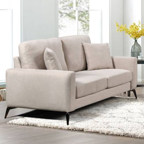 TIPO Kαναπές 2Θέσιος Σαλονιού- Καθιστικού, Ύφασμα Μπεζ Ε-00026331 Ε9506,21