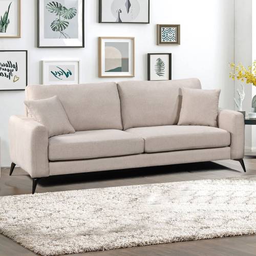 TIPO Kαναπές 3Θέσιος Σαλονιού- Καθιστικού, Ύφασμα Μπεζ Ε-00026333 Ε9506,31