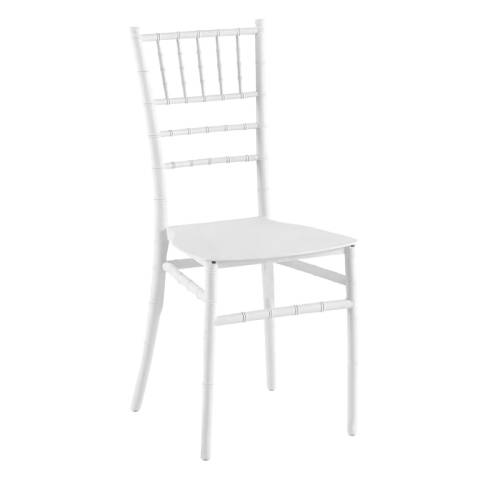 ILONA-W Καρέκλα Εστίασης - Catering Στοιβαζόμενη PP Άσπρο Ε-00026388 Ε385W