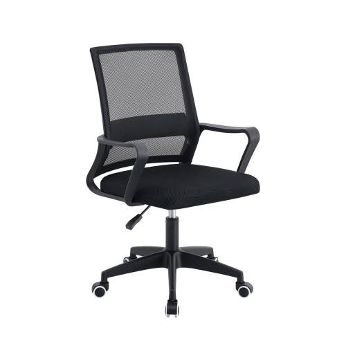 BF2112 Πολυθρόνα Γραφείου Ύφασμα Μαύρο Mesh Ε-00026531 ΕΟ265,1