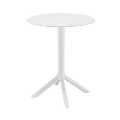 MODA-H Τραπέζι Κήπου - Βεράντας, PP - UV Protection, Απόχρωση Άσπρο Ε-00026565 Ε3805,1Η